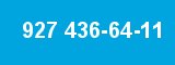 927 436-64-11